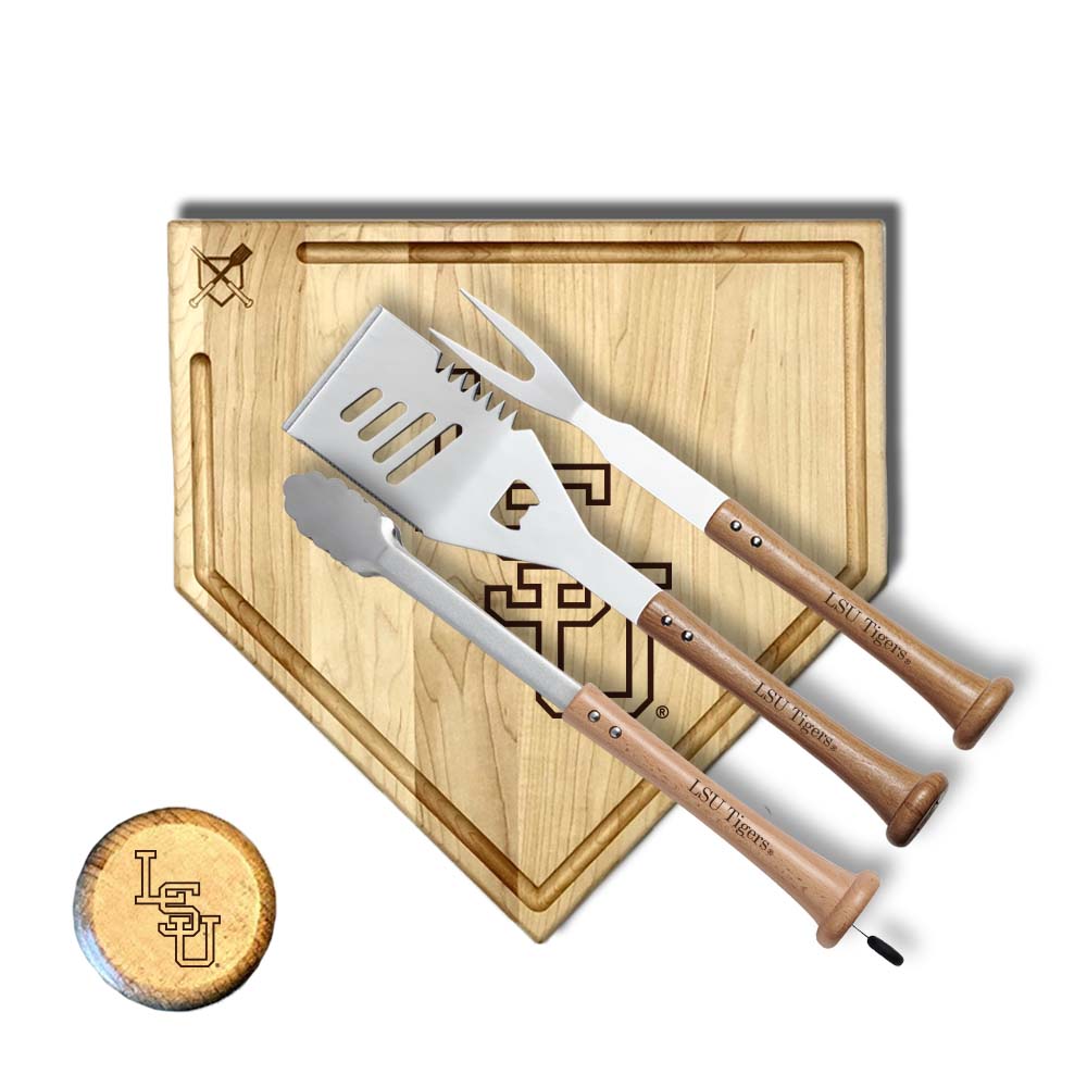 LSU "SILVER SLUGGER" Combo Set - Sports Collectibles, Sports Memorabilia, Sports Fan Shop, Sports Gifts