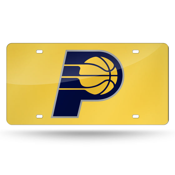 NBA Basketball Indiana Pacers  12" x 6" Laser Cut Tag For Car/Truck/SUV - Automobile Décor