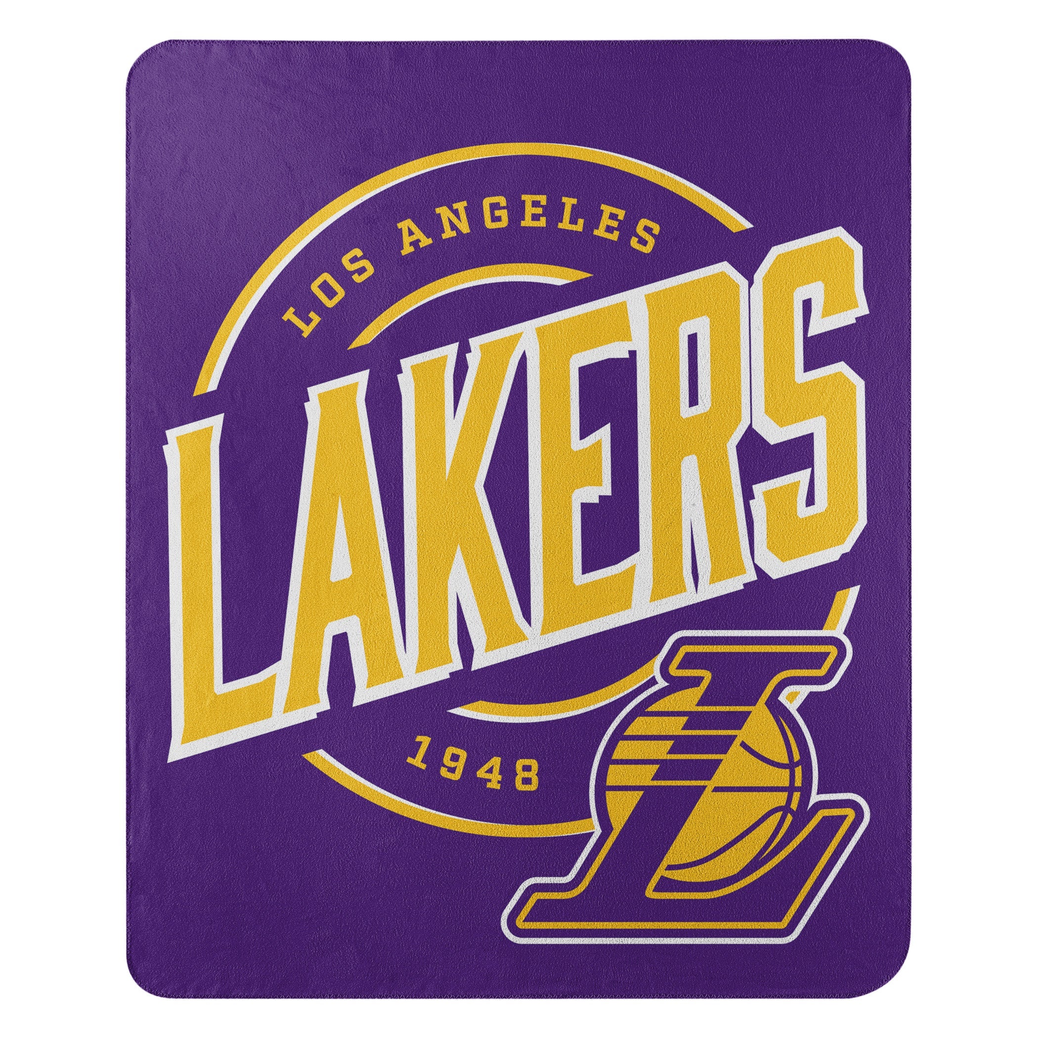 Los Angeles Lakers 50" x 60" Campaign Fleece Blanket - Sports Collectibles, Sports Memorabilia, Sports Fan Shop, Sports Gifts