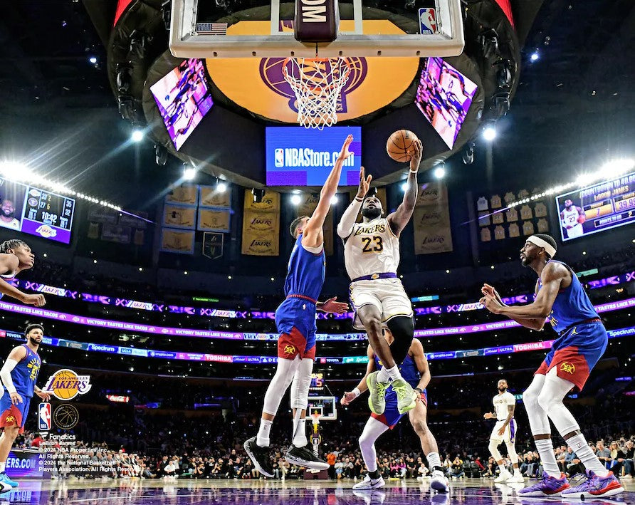 LeBron James 1st Player to Score 40,000 Points Los Angeles Lakers 8" x 10" Basketball Photo - Sports Collectibles, Sports Memorabilia, Sports Fan Shop, Sports Gifts