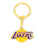 Los Angeles Lakers Metal Logo Keychain - Sports Collectibles, Sports Memorabilia, Sports Fan Shop, Sports Gifts
