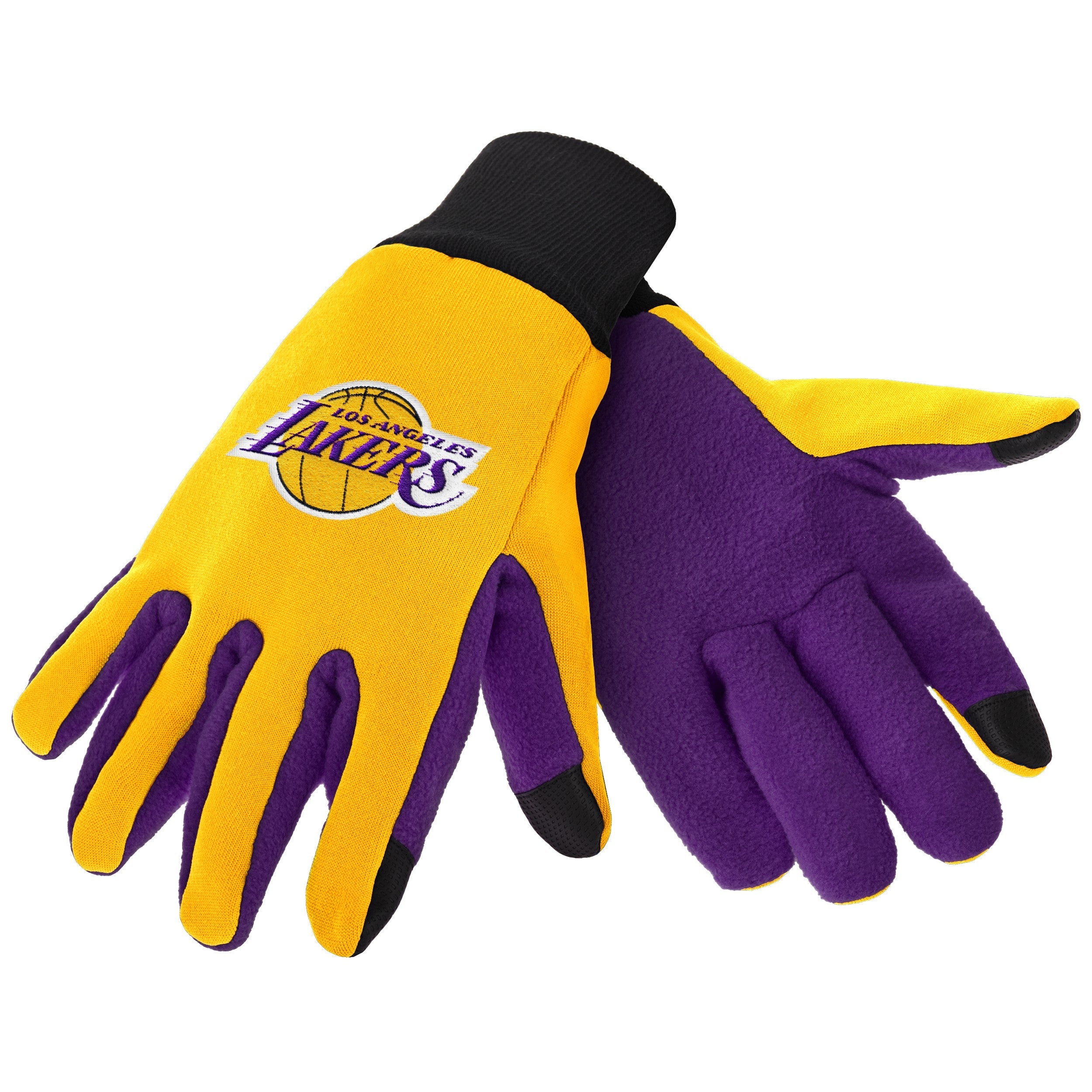Los Angeles Lakers Texting Gloves - Sports Collectibles, Sports Memorabilia, Sports Fan Shop, Sports Gifts