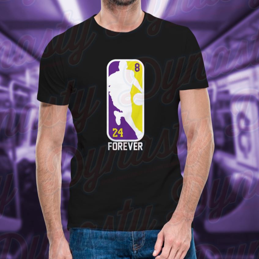 Kobe Bryant 8 & 24 Mamba Forever Logo T-Shirt - Sports Collectibles, Sports Memorabilia, Sports Fan Shop, Sports Gifts