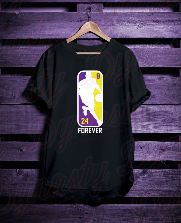 Kobe Bryant 8 & 24 Mamba Forever Logo T-Shirt - Sports Collectibles, Sports Memorabilia, Sports Fan Shop, Sports Gifts