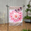 Dahlia & Butterfly Burlap Garden Flag - Sports Gifts, Sports Memorabilia, Sports Collectibles, Fan Shop