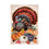 Elaborate Turkey Applique Garden Flag