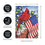 Cardinal Glory Suede Garden Flag