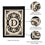 Cambridge Monogram Garden Applique Flag, Letter D