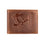 Pittsburgh Penguins, Bi-Fold Wallet, Brown, CH, 100% Genuine Leather - Sports Gifts, Sports Memorabilia, Sports Collectibles, Fan Shop