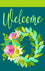 Flower Garden House Burlap Flag - Sports Gifts, Sports Memorabilia, Sports Collectibles, Fan Shop