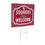 University of Oklahoma Coroplast Yard Sign, "Fans Welcome"