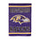 Embossed Suede Flag, House Size, Baltimore Ravens - Sports Gifts, Sports Memorabilia, Sports Collectibles, Fan Shop