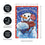 Snowman with Bouquet Applique Garden Flag
