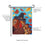 Turkey Time Applique Garden Flag