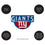 NFL Shaped Coir Door Mat, Giants - Sports Gifts, Sports Memorabilia, Sports Collectibles, Fan Shop