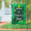 St. Patrick's Patterned Shamrocks Garden Applique Flag