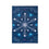 Blue Snowflake Applique Garden Flag - Sports Gifts, Sports Memorabilia, Sports Collectibles, Fan Shop