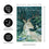 Woodland Deer Welcome Applique Garden Flag