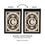 Cambridge Monogram Garden Applique Flag, Letter C