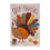 Tom Turkey Thanksgiving Burlap Garden Flag