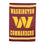 Embossed Suede Flag, House Size, Washington Commanders - Sports Gifts, Sports Memorabilia, Sports Collectibles, Fan Shop