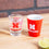 University of Nebraska 4-Piece Ceramic and Glass 2oz. Shot Glass Set - Sports Gifts, Sports Memorabilia, Sports Collectibles, Fan Shop