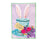 Happy Easter Floral Hat Applique Garden Flag