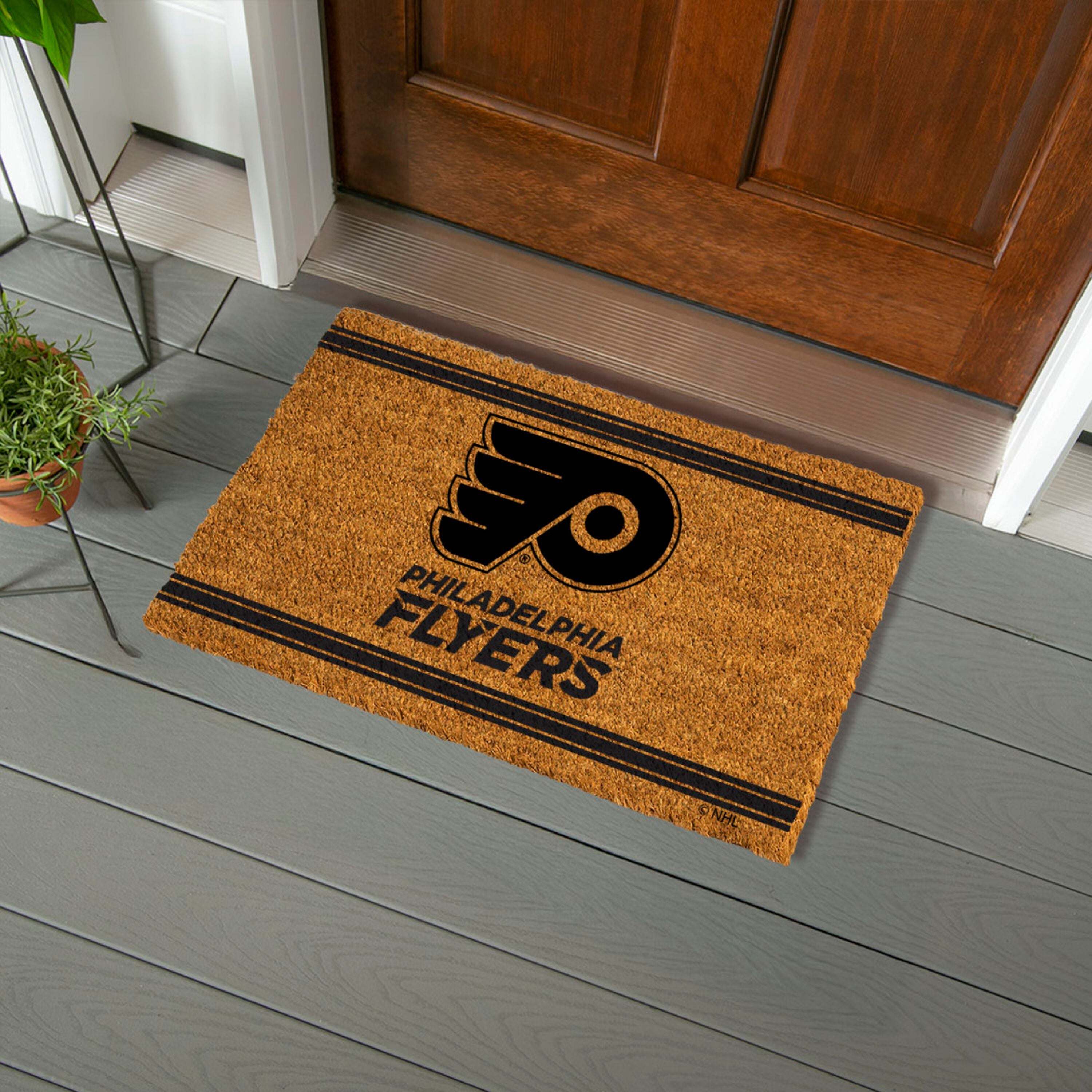 Philadelphia Flyers, Coir Mat 1C - Sports Gifts, Sports Memorabilia, Sports Collectibles, Fan Shop