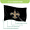 New Orleans Saints Single Sided Estate Flag with 2 Grommets, 3'x5'