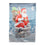 Santa in the Chimney Lustre House Flag - Sports Gifts, Sports Memorabilia, Sports Collectibles, Fan Shop