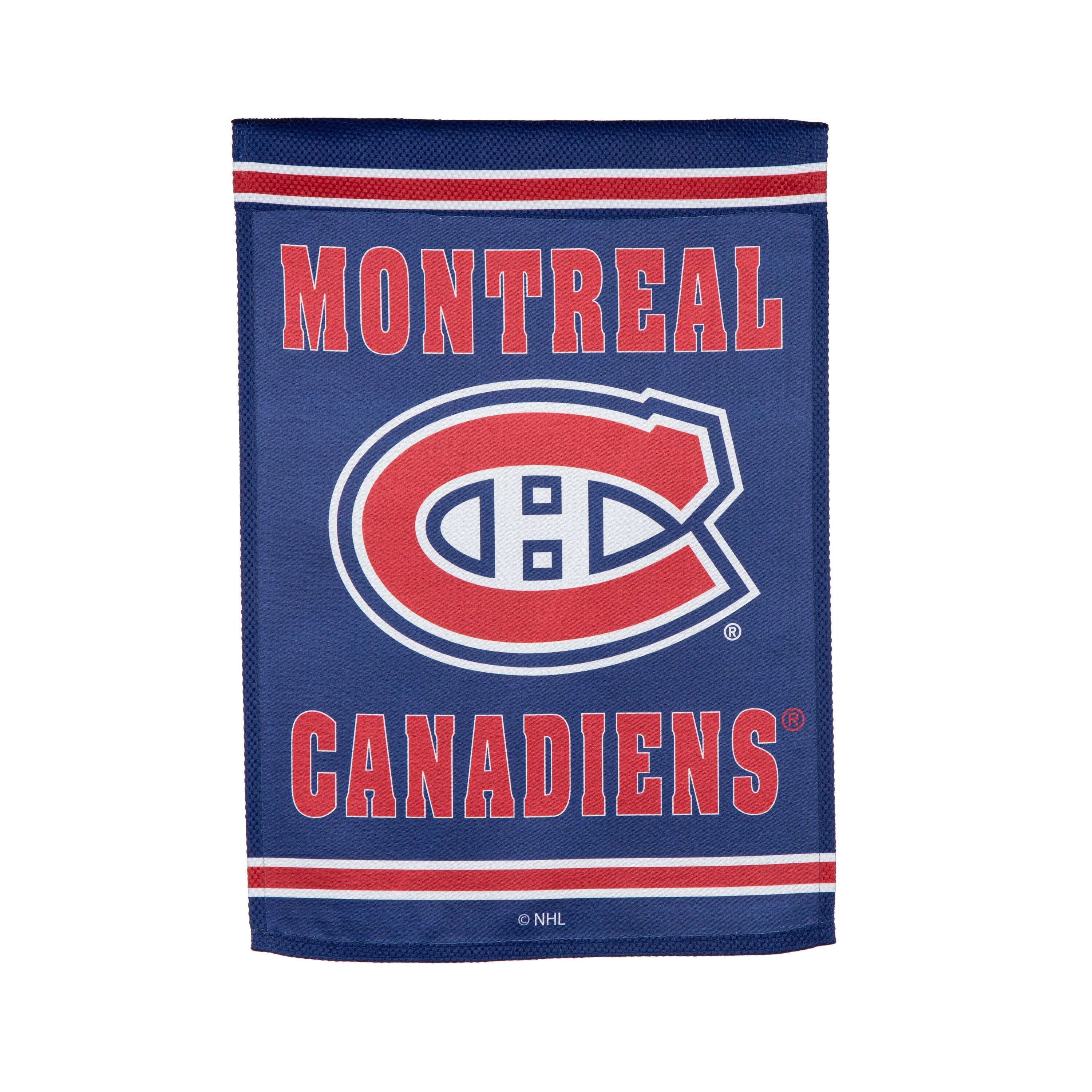 Embossed Suede Flag, GDN Size, Montreal Canadiens