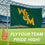 William & Mary Single Sided Flag w/ 2 Grommets, 3'x5'