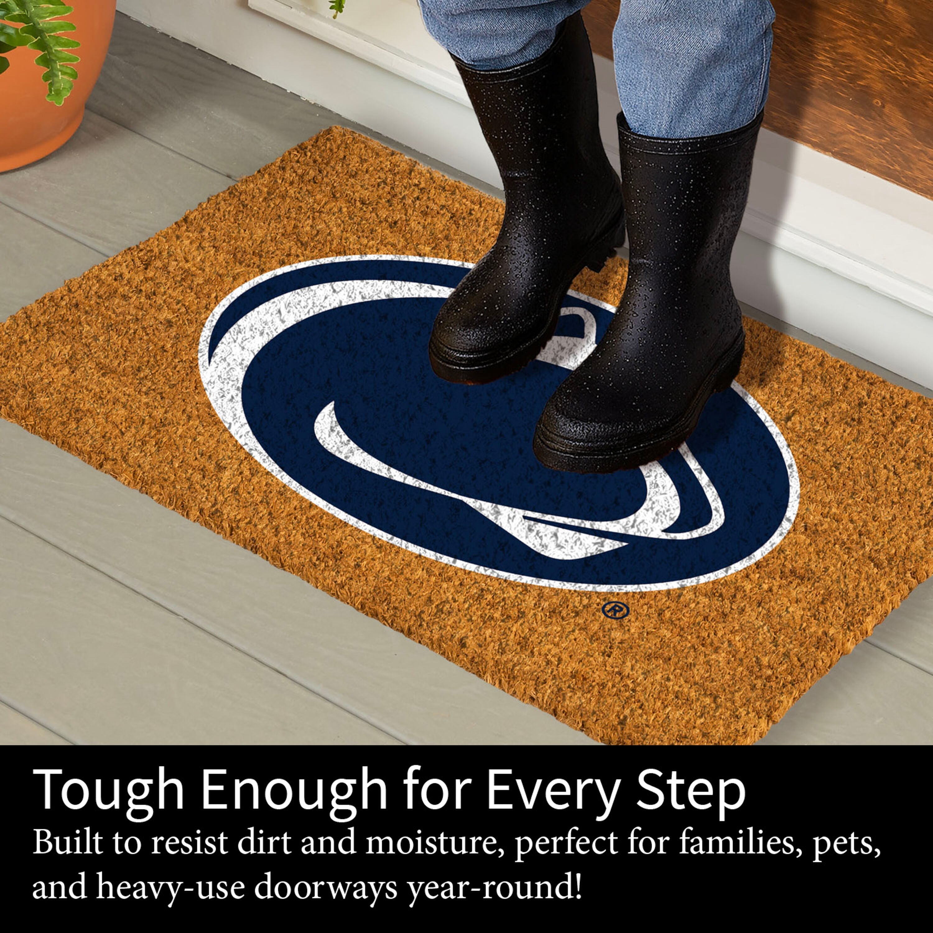 Coir Mat, 16"x28", Penn State - Sports Gifts, Sports Memorabilia, Sports Collectibles, Fan Shop