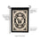 Cambridge Monogram Garden Applique Flag, Letter W