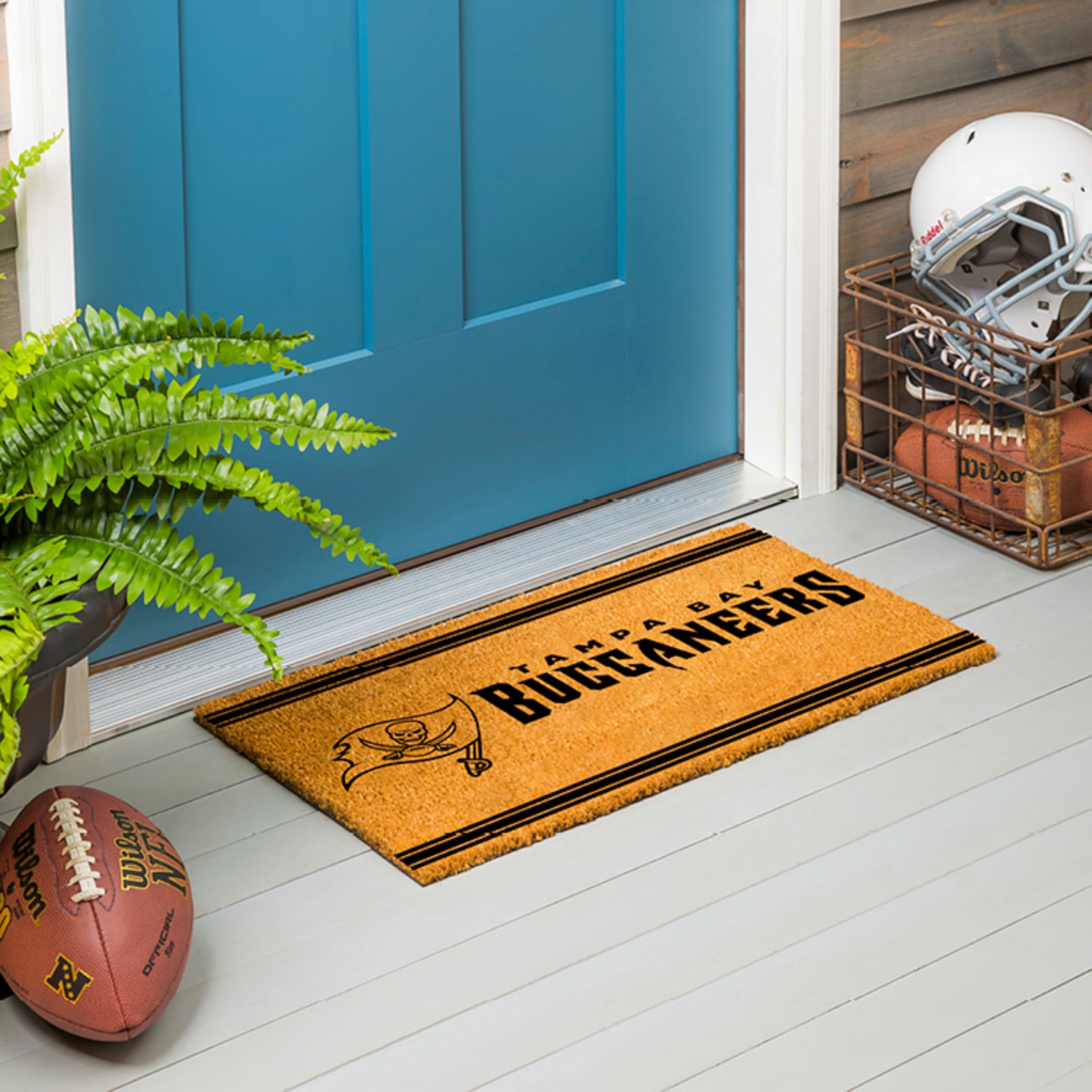 Tampa Bay Buccaneers, Coir Mat 1C - Sports Gifts, Sports Memorabilia, Sports Collectibles, Fan Shop