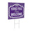 Texas Christian University Coroplast Yard Sign, "Fans Welcome"