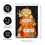 Stacked Pumpkins House Applique Flag