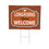 University of Texas Coroplast Yard Sign, "Fans Welcome"