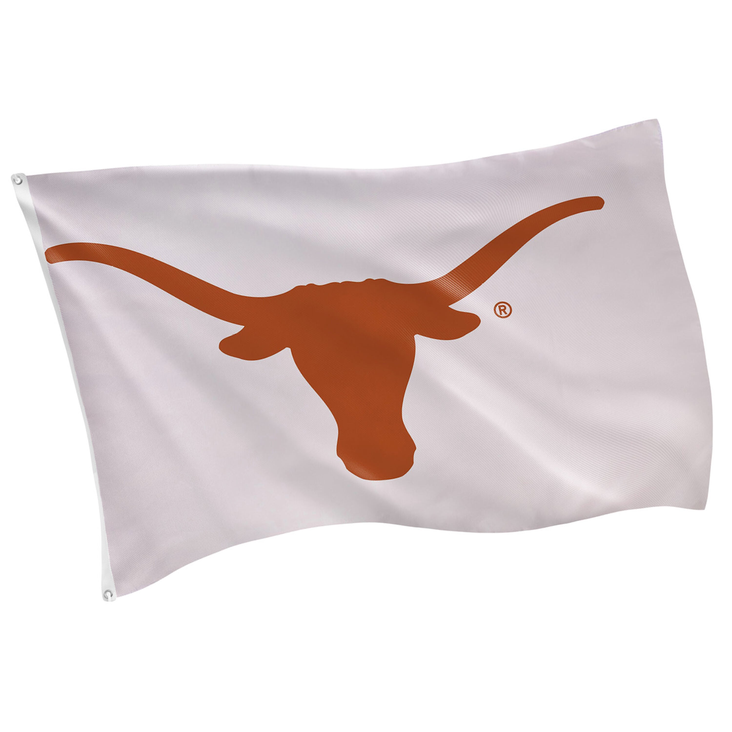 3'x5' Single Sided Flag w/ 2 Grommets, University of Texas