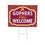 University of Minnesota Coroplast Yard Sign, "Fans Welcome"