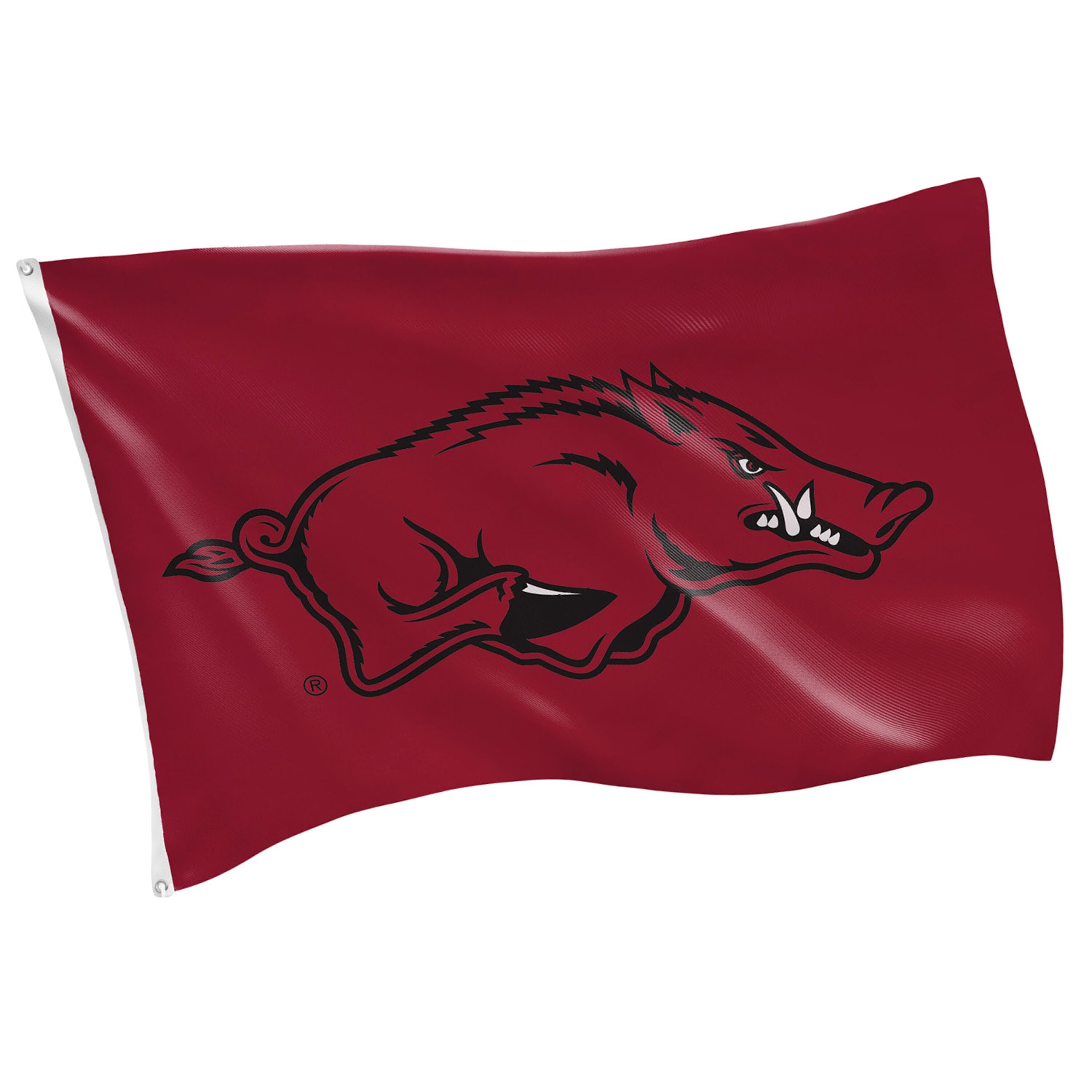 University of Arkansas Single Sided Estate Flag with 2 Grommets, 3'x5'