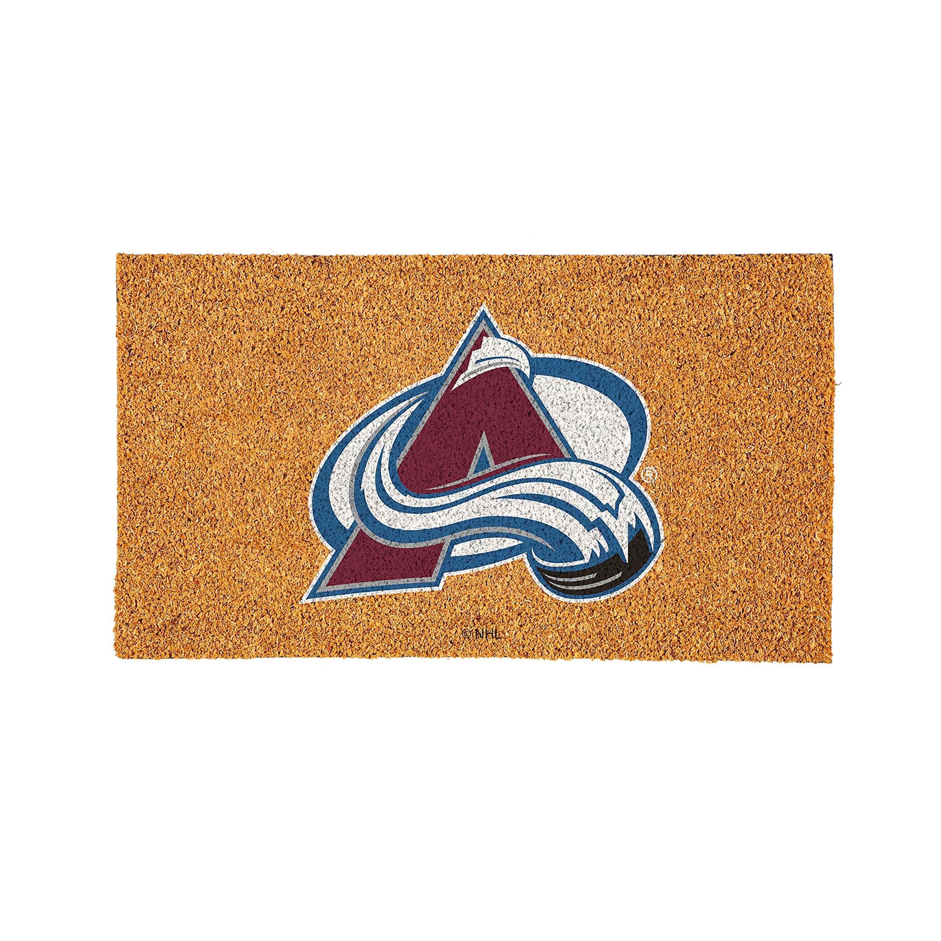 Coir Mat, 16"x28", Colorado Avalanche - Sports Gifts, Sports Memorabilia, Sports Collectibles, Fan Shop