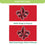 University of Louisana at Lafayette Single Sided Flag w/ 2 Grommets, 3'x5'