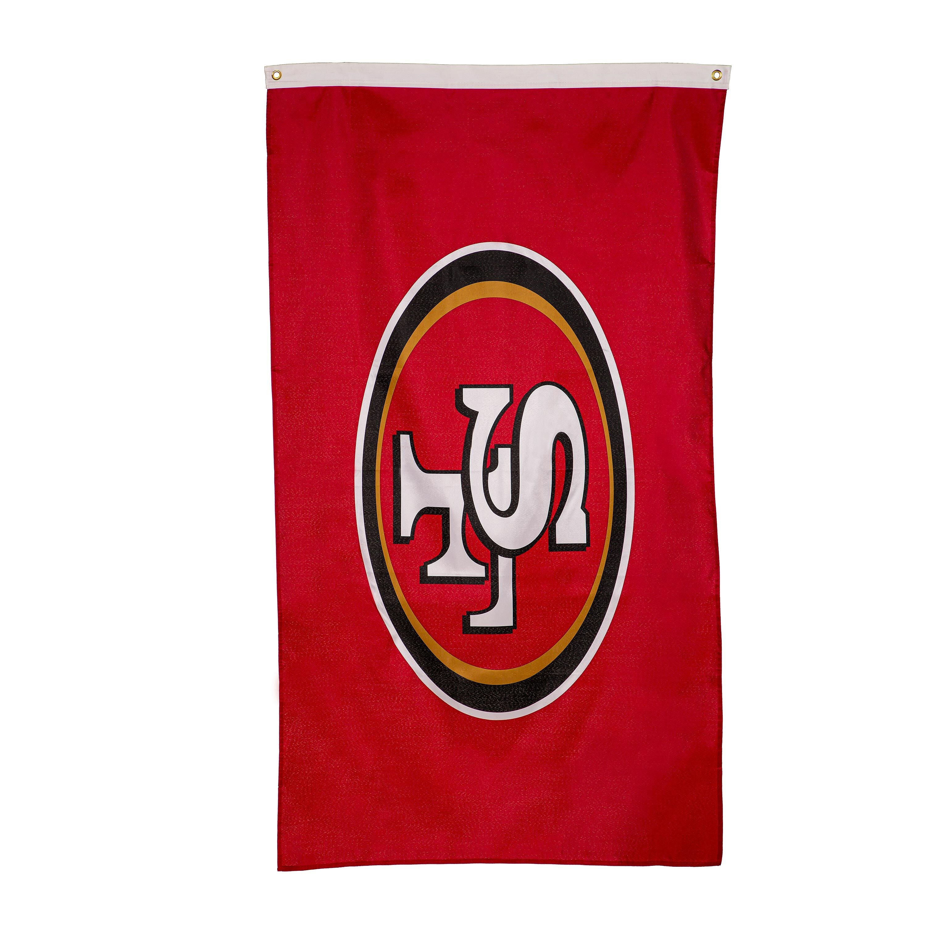 San Francisco 49ers Single Sided Estate Flag with 2 Grommets, 3'x5'
