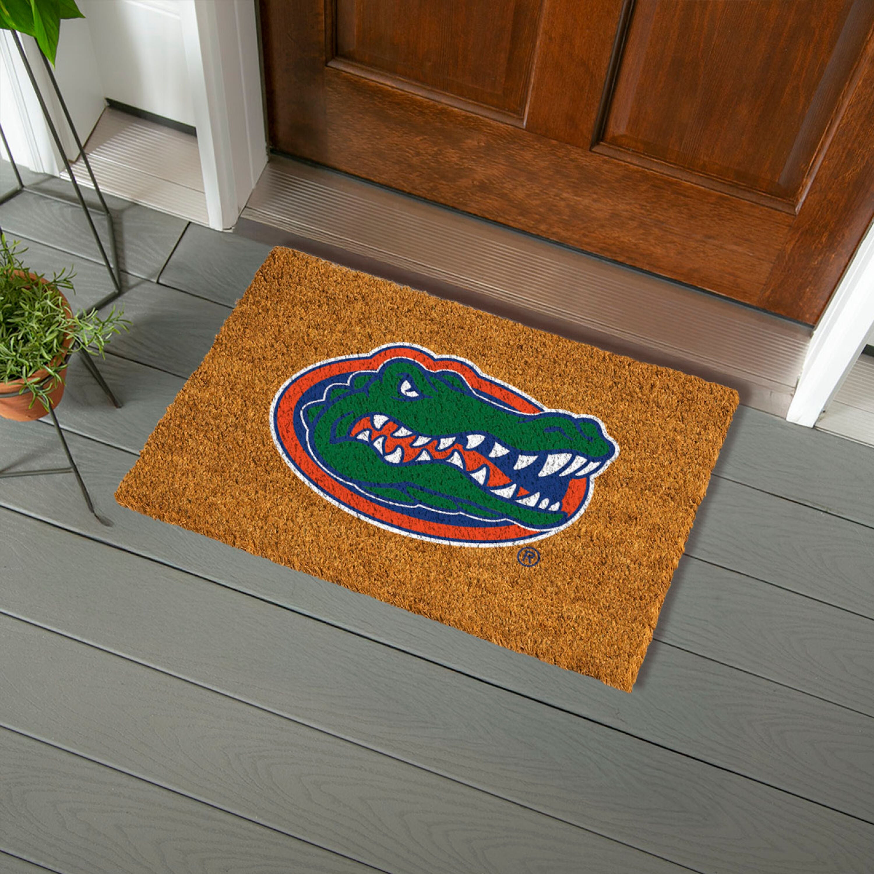 Coir Mat, 16"x28", University of Florida - Sports Gifts, Sports Memorabilia, Sports Collectibles, Fan Shop