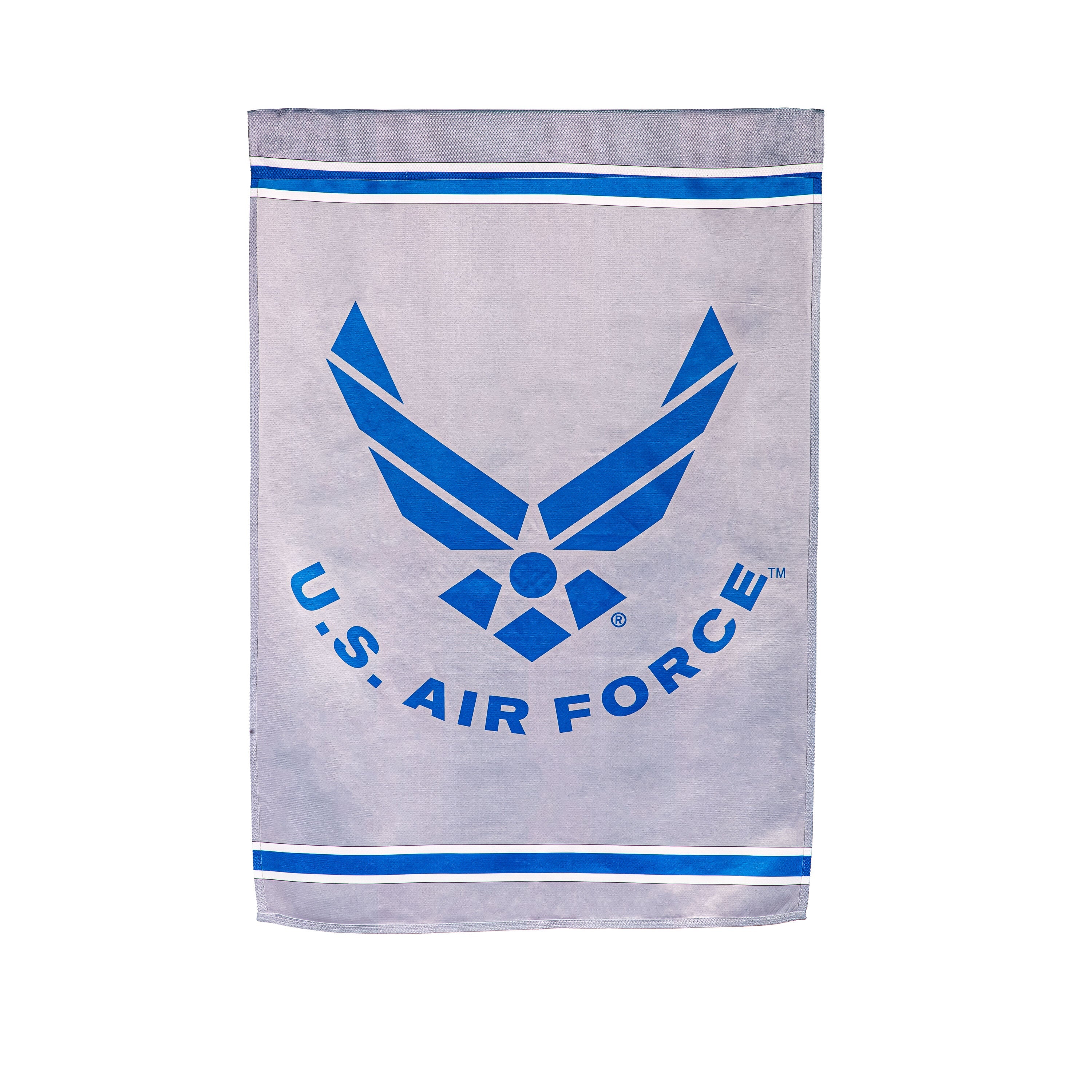 Embossed Suede Flag, House Size, Air Force - Sports Gifts, Sports Memorabilia, Sports Collectibles, Fan Shop