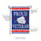 Proud Veteran Garden Applique Flag