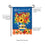 Blessed Floral Arrangement Garden Linen Flag