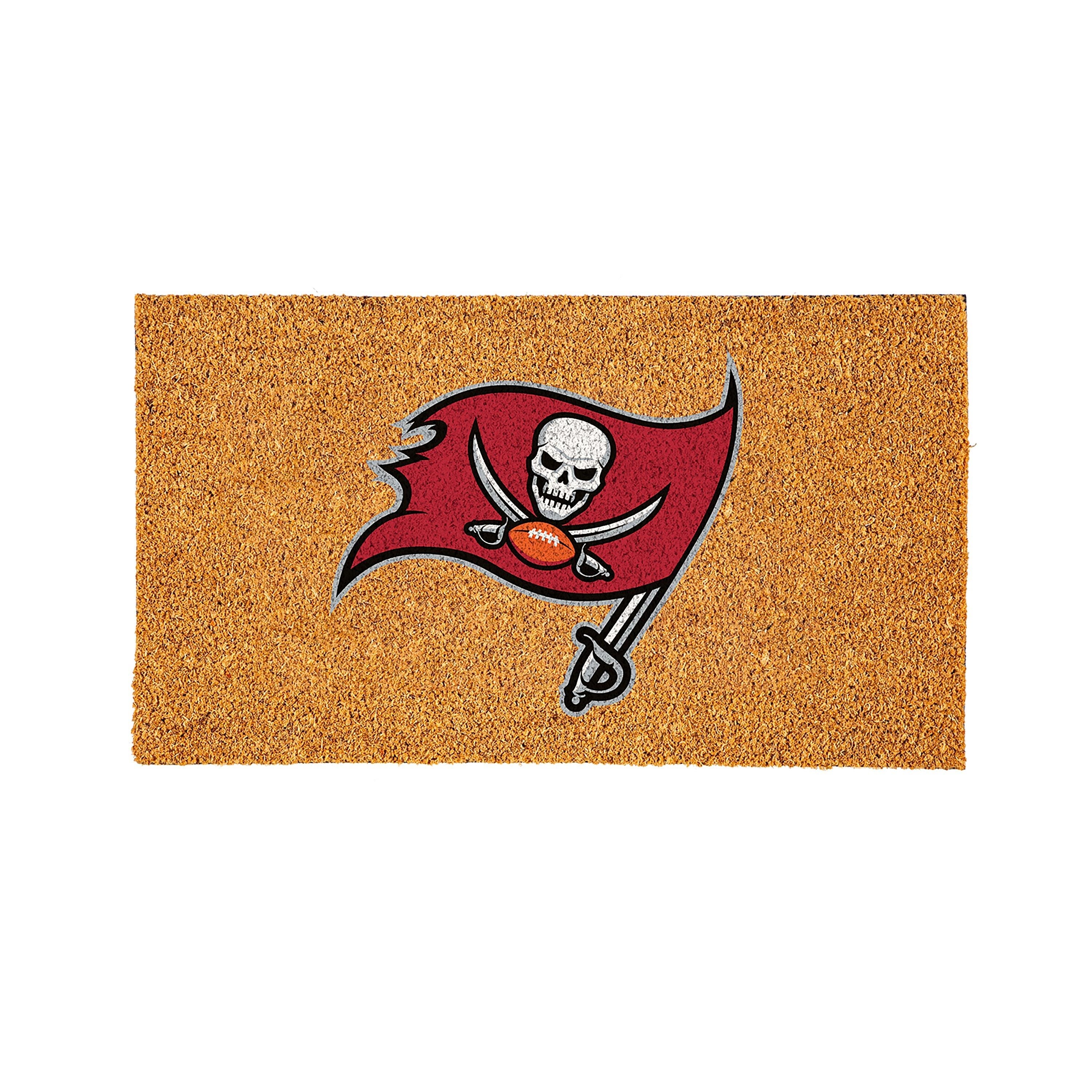 Coir Mat, 16"x28", Tampa Bay Buccaneers - Sports Gifts, Sports Memorabilia, Sports Collectibles, Fan Shop