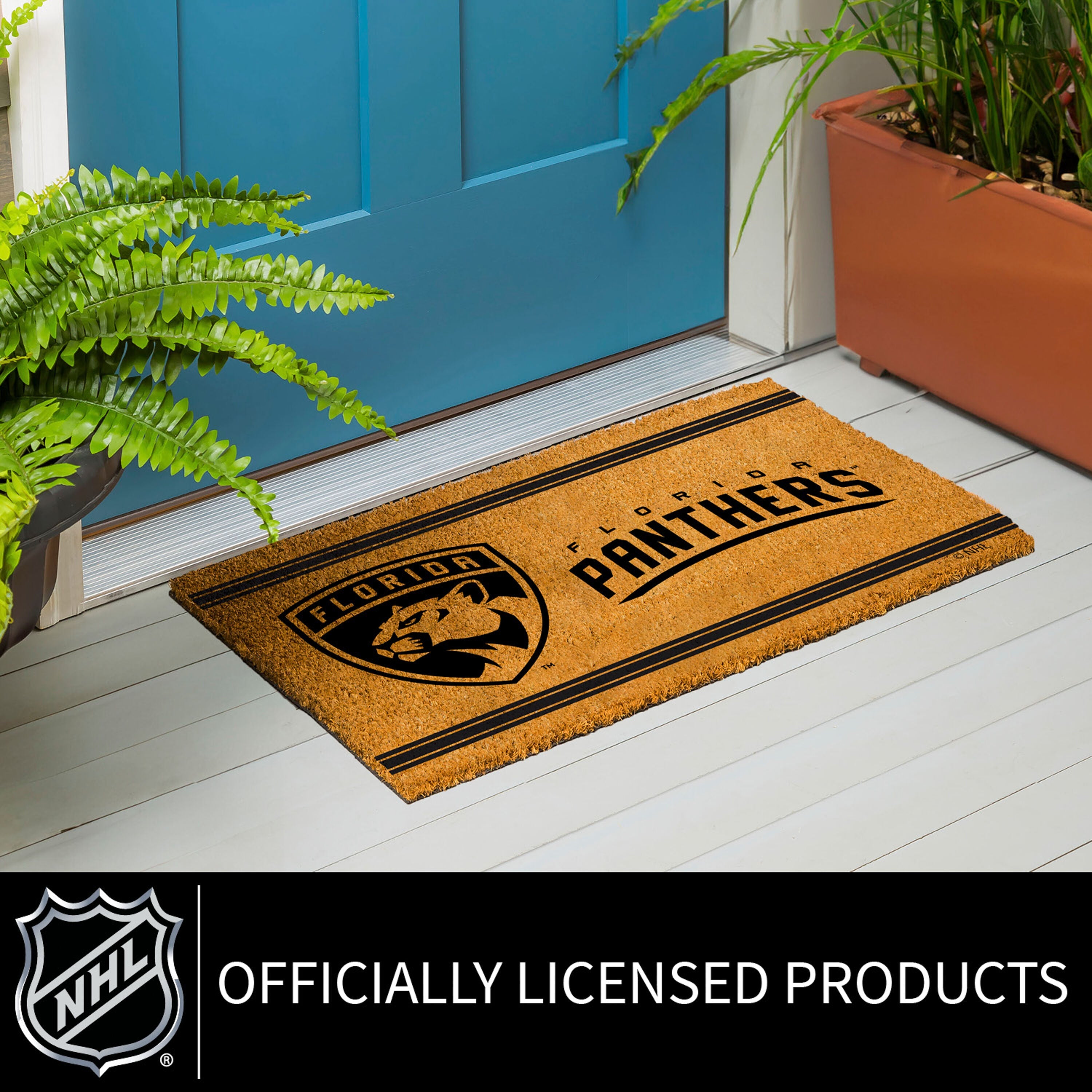 Florida Panthers, Coir Mat 1C - Sports Gifts, Sports Memorabilia, Sports Collectibles, Fan Shop